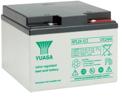 NPL24-12I Yuasa Lead-Acid Batteries, Lithium-Ion Batteries Image 2