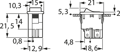 1855.1108 Marquardt Rocker Switches Image 2