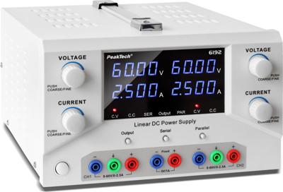 P 6192 PeakTech Bench Power Supplies and Loads Image 2