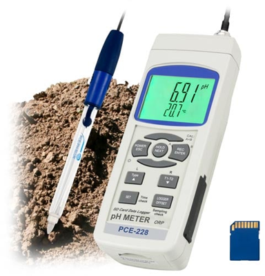 PCE-228SLUR PCE Instruments Conductivity, PH-Meter, Refractometer Image 1