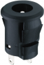 DC panel-mount socket, 5.8 mm, 2,35 mm