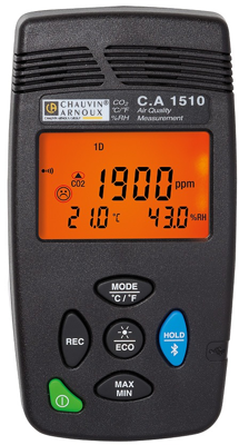 C.A 1510 (SCHWARZ) Chauvin Arnoux Anemometers, Gas and Pressure Measuring Instruments Image 1