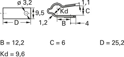 611 03 08 FGC-8 Thora Cable Holders Image 2