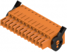 Socket header, 12 pole, pitch 3.5 mm, straight, orange, 1691670000