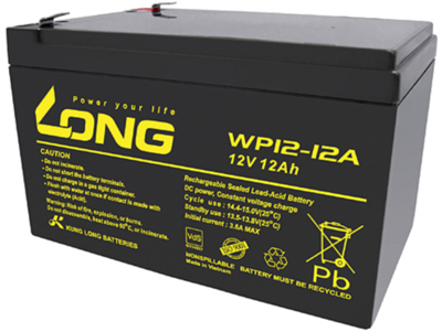 WP12-12A-F2 Long Lead-Acid Batteries, Lithium-Ion Batteries