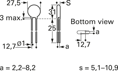 B72225S4131K101 EPCOS Varistors Image 2