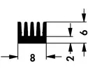 10037164 Fischer Elektronik Heat Sinks Image 2