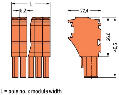 2022-106/000-012 WAGO Connecting Blocks Image 2