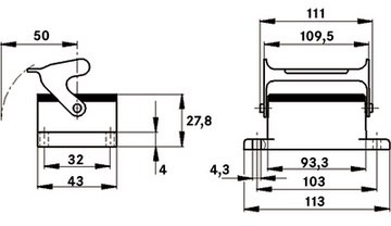 10072900 LAPP Housings for HDC Connectors Image 2