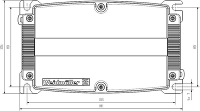 1113120000 Weidmüller Accessories for Enclosures Image 2