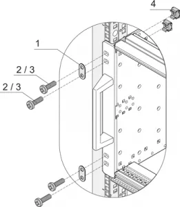 24566-109 SCHROFF Accessories for Enclosures