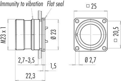 99 4607 80 12 binder Other Circular Connectors Image 2