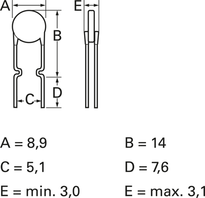 PFRA.110 SCHURTER Resettable PTC-Fuses Image 2