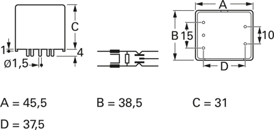 F012-011/010 Eichhoff Interference suppression filter