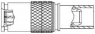 1.0/2.3 plug 50 Ω, LMR-240 FR, crimp connection, straight, 1460010-1