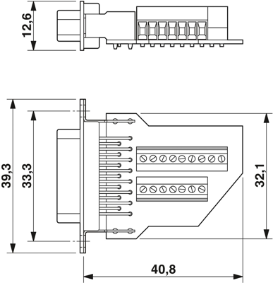 1688094 Phoenix Contact D-Sub Connectors Image 2