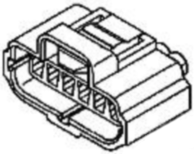 184026-1 AMP Automotive Power Connectors