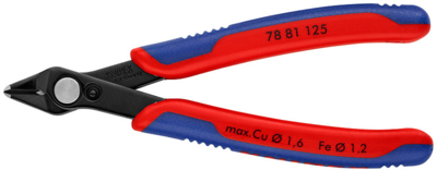 78 81 125 Knipex Side Cutters, Tip Cutters