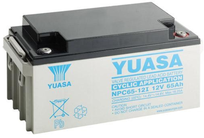 NPC65-12I Yuasa Lead-Acid Batteries, Lithium-Ion Batteries