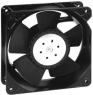 DC axial fan, 24 V, 119 x 119 x 38 mm, 570 m³/h, 78 dB, ball bearing, ebm-papst, 4114 N/2H8P