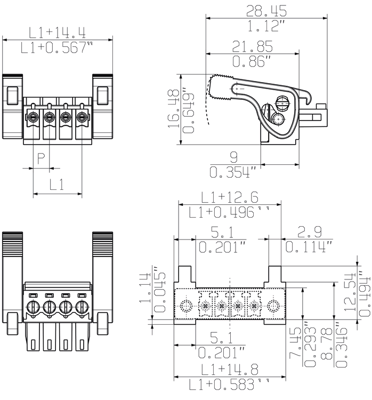 2442420000 Weidmüller PCB Connection Systems Image 3