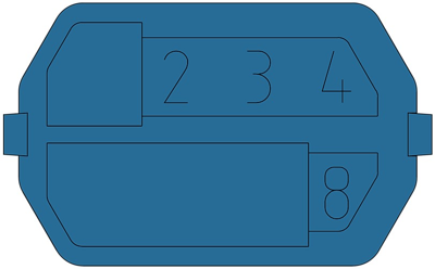 244-8014 ept Accessories for PCB Connectors, Connector Systems