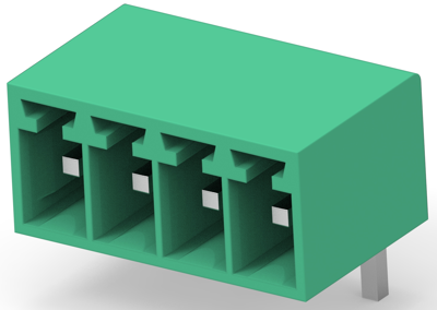 2350514-4 TE Connectivity PCB Terminal Blocks Image 1