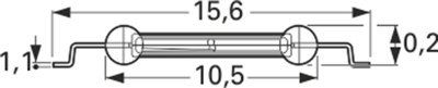 MK23-35-D-2 Standex Electronics Proximity Switches, Reed switches Image 2