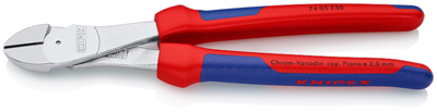 74 05 250 Knipex Side Cutters, Tip Cutters