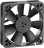 DC axial fan, 12 V, 60 x 60 x 15 mm, 29 m³/h, 27 dB, sintec slide bearing, ebm-papst, 612 F