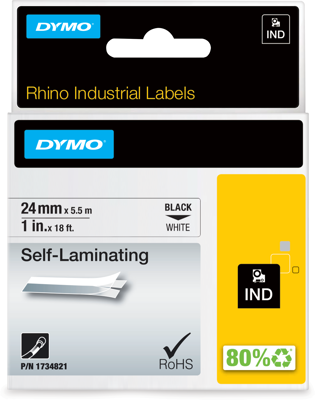 1734821 DYMO Ink rolls, Writing ribbons Image 1