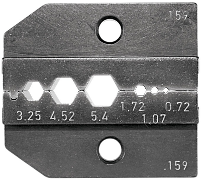 624 159 3 0 Rennsteig Werkzeuge Crimp Inserts and Compression Inserts