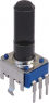 Carbon potentiometer, 1 kΩ, 0.05 W, linear, solder pin, PTV09A-4225F-B102