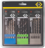 Masonry/Metal/Wood Drill Bit Set of 16