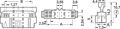 1-215911-0 AMP PCB Connection Systems