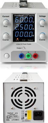 P 6170 PeakTech Bench Power Supplies and Loads Image 2