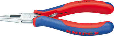 36 12 130 Knipex Flat Nose Pliers, Snipe Nose Pliers, Round Nose Pliers, Needle Nose Pliers Image 1