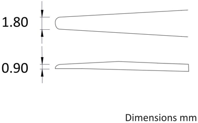 XL-EG.S.0.ITU ideal-tek Tweezers Image 4