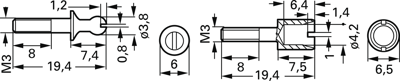 100000045 Telegärtner Accessories for PCB Connectors, Connector Systems