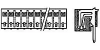 163681-1 AMP PCB Connection Systems