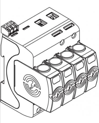 5093533 OBO Bettermann Overvoltage Protection Image 3