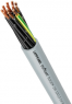 PVC control line ÖLFLEX 191 2 x 1.5 mm², AWG 16, unshielded, gray