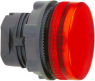 Signal light, illuminable, waistband round, red, front ring black, mounting Ø 22 mm, ZB5AV043S