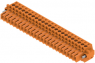 Socket header, 23 pole, pitch 3.5 mm, straight, orange, 1620820000