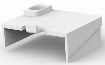 640718-1 AMP Accessories for PCB Connectors, Connector Systems Image 1