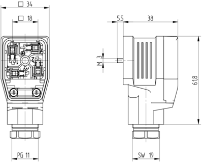 15170 Hirschmann Automation and Control DIN Valve Connectors Image 3