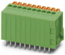 PCB terminal, 26 pole, pitch 2.54 mm, AWG 26-20, 6 A, spring-clamp connection, green, 1704884