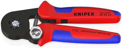 97 53 14 Knipex Crimping and Cable Lug Pliers Image 1