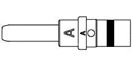 1738017-1 AMP Crimp Contacts