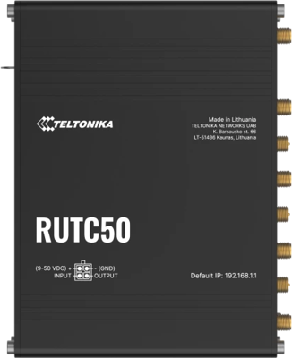 RUTC50200000 TELTONIKA NETWORKS, UAB Servers, Routers Image 1